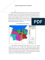 Deskripsi Geografis Kota Semarang