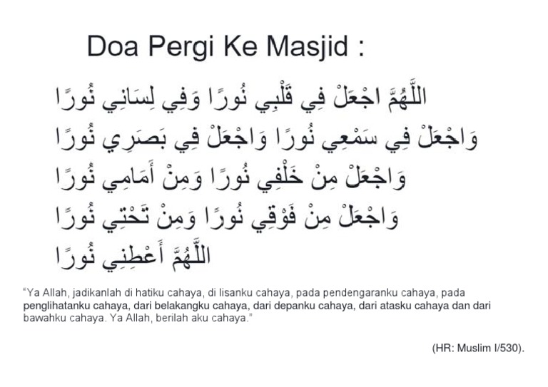 Doa Memohon Cahaya Pdf