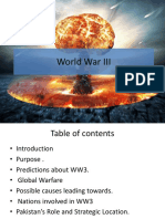 Possible Causes Leading Towards The WW3