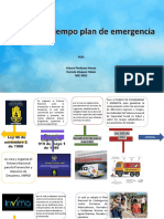 Linea Tiempo Plan de Emergencia