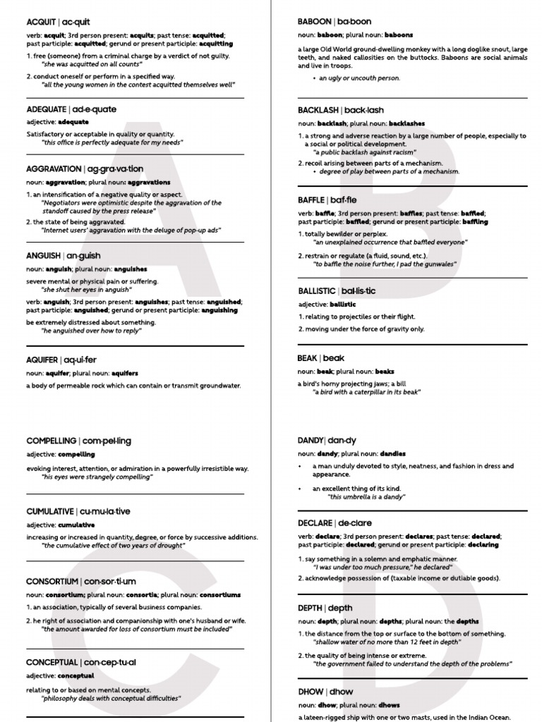 Legal Terms and Definitions Guide | PDF | Business