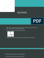 Silicates