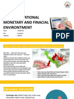 Chapter 9 The International Monetary and Financial Environment