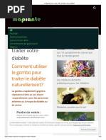 Le Gombo Pour Vous Aider À Traiter Votre Diabète