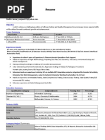 Sanjeev Resume