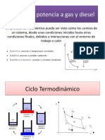 Ciclos de Potencia a Gas y Diesel