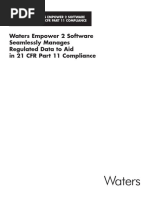 21 CFR 11 Compliance - Waters