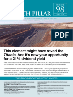 This Element Might Have Saved The For A 21% Dividend Yield: Titanic. and It's Now Your Opportunity