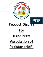 Product Display Proposal For HAP