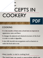 1 Basic Concepts in Cookery