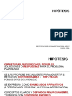 Hipótesis