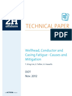 2012 DOT Wellhead Conductor and Casing Fatigue Causes and Mitigiation