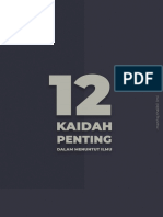 12 Kaidah