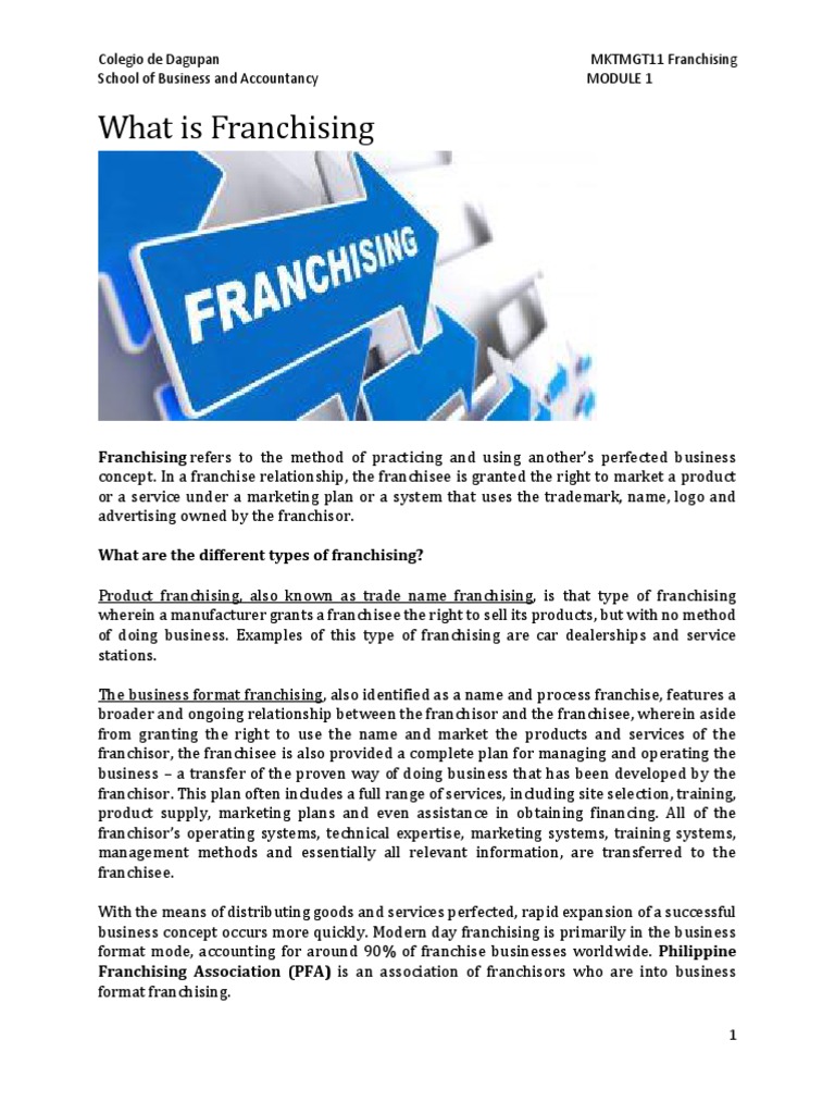 Understanding Franchising Basics | PDF | Franchising | Business