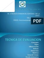 TECNICA  estrategias  e instrumentos deDE EVALUACION curso de verano.pptx