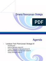 Pertemuan 01 - Dimensi Perencanaan Strategis SI