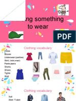 2. Finding Something to Wear