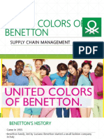 United Colors of Benetton: Supply Chain Management
