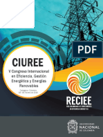 CIUREE-V Congreso Internacional en Eficiencia Gestion Energetica y Energias Renovables