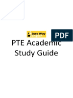PTE Academic Study Guide