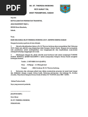 Surat Derma Darah Pdf