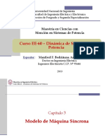 EE60 - Clase 4 - Modelo de Máquina Síncrona - 2019-I PDF