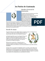 Símbolos Patrios de Guatemala. y Mas Docx