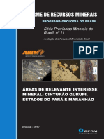 Informe de Recursos Minerais: Cinturão Gurupi