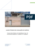 Laudo Técnico de Avaliação de Imóvel