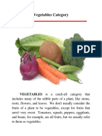 Vegetables Category