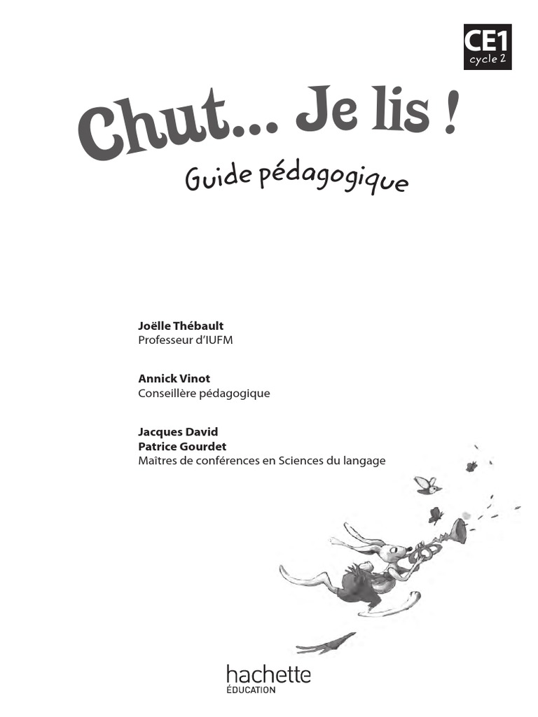 Page De Garde Cahier Du Soir Chut Je Lis GP Chut Je Lis PDF | PDF | Lexique | Pédagogie