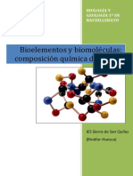 biologia materia guia elementos organicos e inorganicos