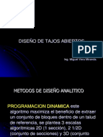 Diseño de Tajos Abiertos