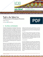 Truth Is The Safest Lie: A Reassessment of Development Economics