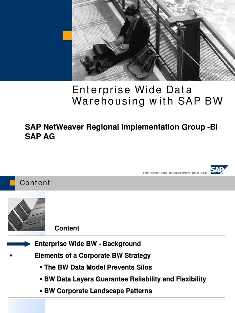 Enterprise Wide Data Warehousing With SAP BW | PDF