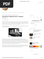 modelagem de foguetes