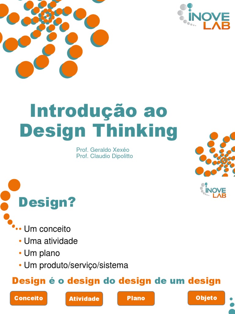 Introdução ao Design Thinking | PDF | Design Thinking | Esboço