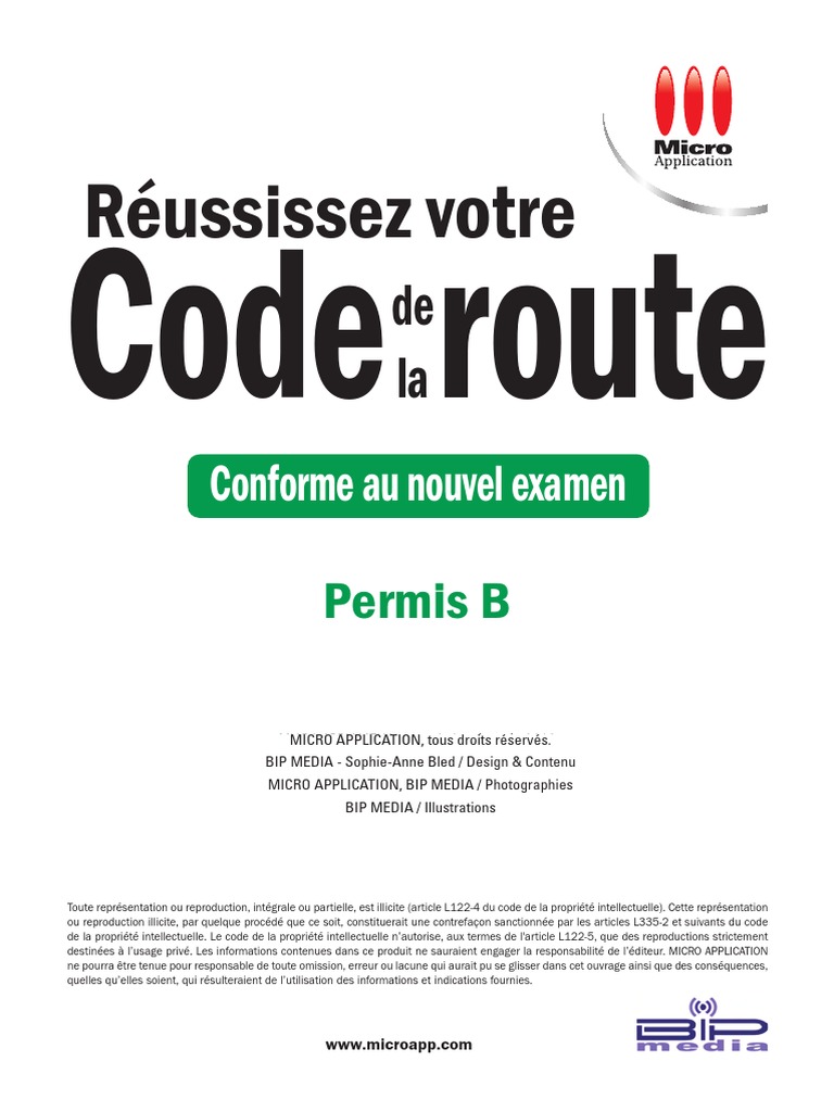 Livre Code De La Route Rousseau 2020 Pdf Gratuit Livre Code La Route PDF | PDF | Feu de circulation | Permis de conduire