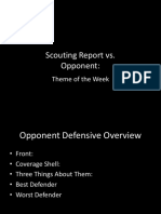 Scouting Report Template