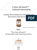 The 2-Hour Job Search