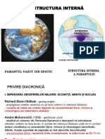 Introducere in Geologie - Prezentare 03 - Structura Interna A Pamantului