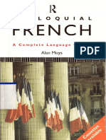 Colloquial French - A Complete Language Course PDF