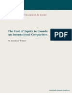 Cost of Equity-Canada