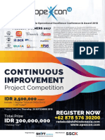 Indonesia Operational Excellence Conference Project Competition