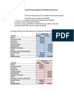 Guía 3 - Ejercicios de Consolidación de Estados Financieros