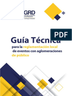 Guía Técnica para La Reglamentación Local de Eventos Con Aglomeraciones de Público