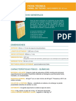 Ficha Tecnica Panel de Techo Machimbre PDF