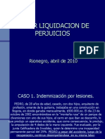 Liquidacion de Perjuicios