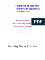 Econ 110: Sampling Theory and Statistical Inference in Economics