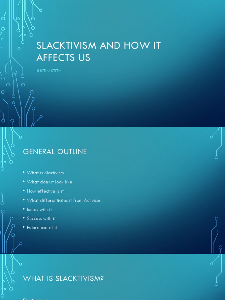 Understanding Slacktivism | PDF | Public Sphere | Communication